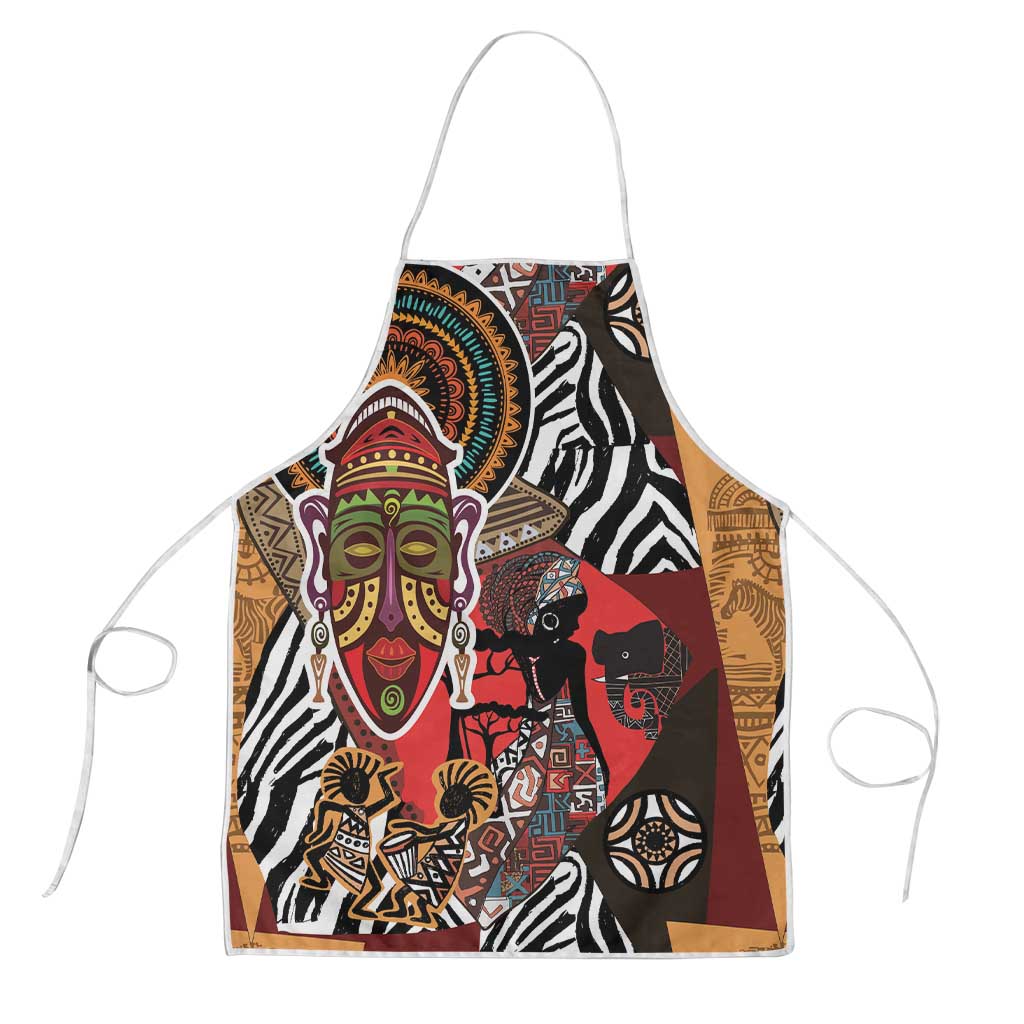 Beautiful African Women Ethnic Motifs Apron