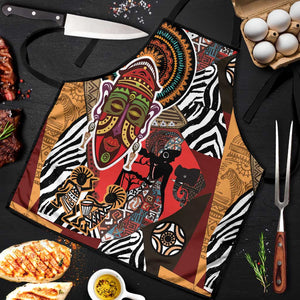 Beautiful African Women Ethnic Motifs Apron