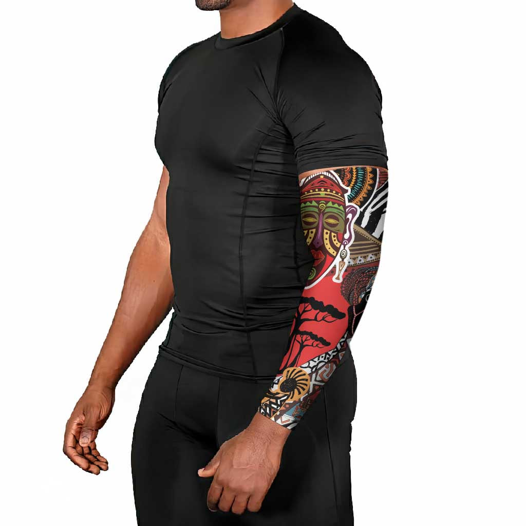 Beautiful African Women Ethnic Motifs Arm Sleeves