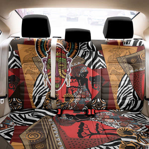 Beautiful African Women Ethnic Motifs Back Car Seat Cover