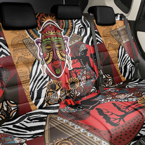 Beautiful African Women Ethnic Motifs Back Car Seat Cover