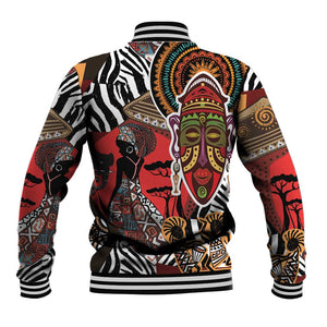 Beautiful African Women Ethnic Motifs Baseball Jacket