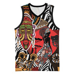 Beautiful African Women Ethnic Motifs Basketball Jersey LT9