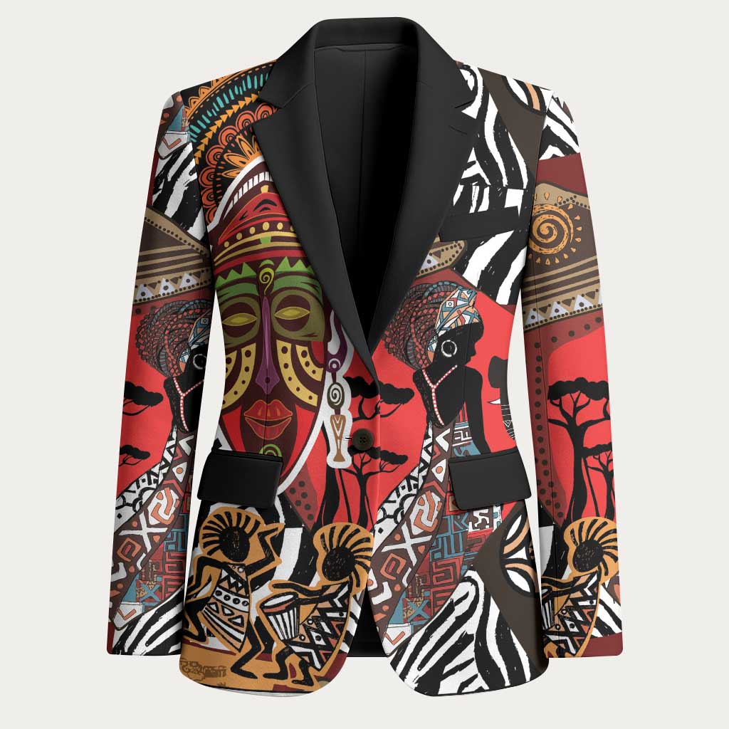 Beautiful African Women Ethnic Motifs Blazer