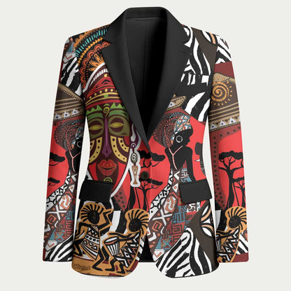 Beautiful African Women Ethnic Motifs Blazer