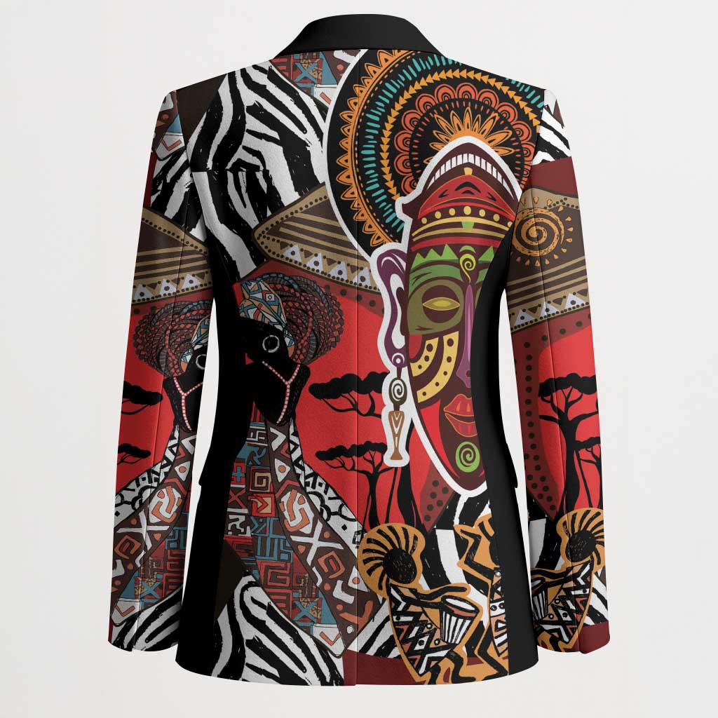 Beautiful African Women Ethnic Motifs Blazer