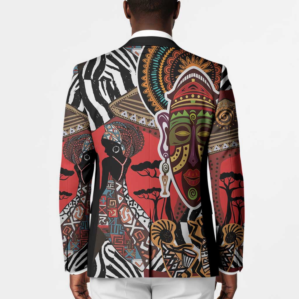 Beautiful African Women Ethnic Motifs Blazer