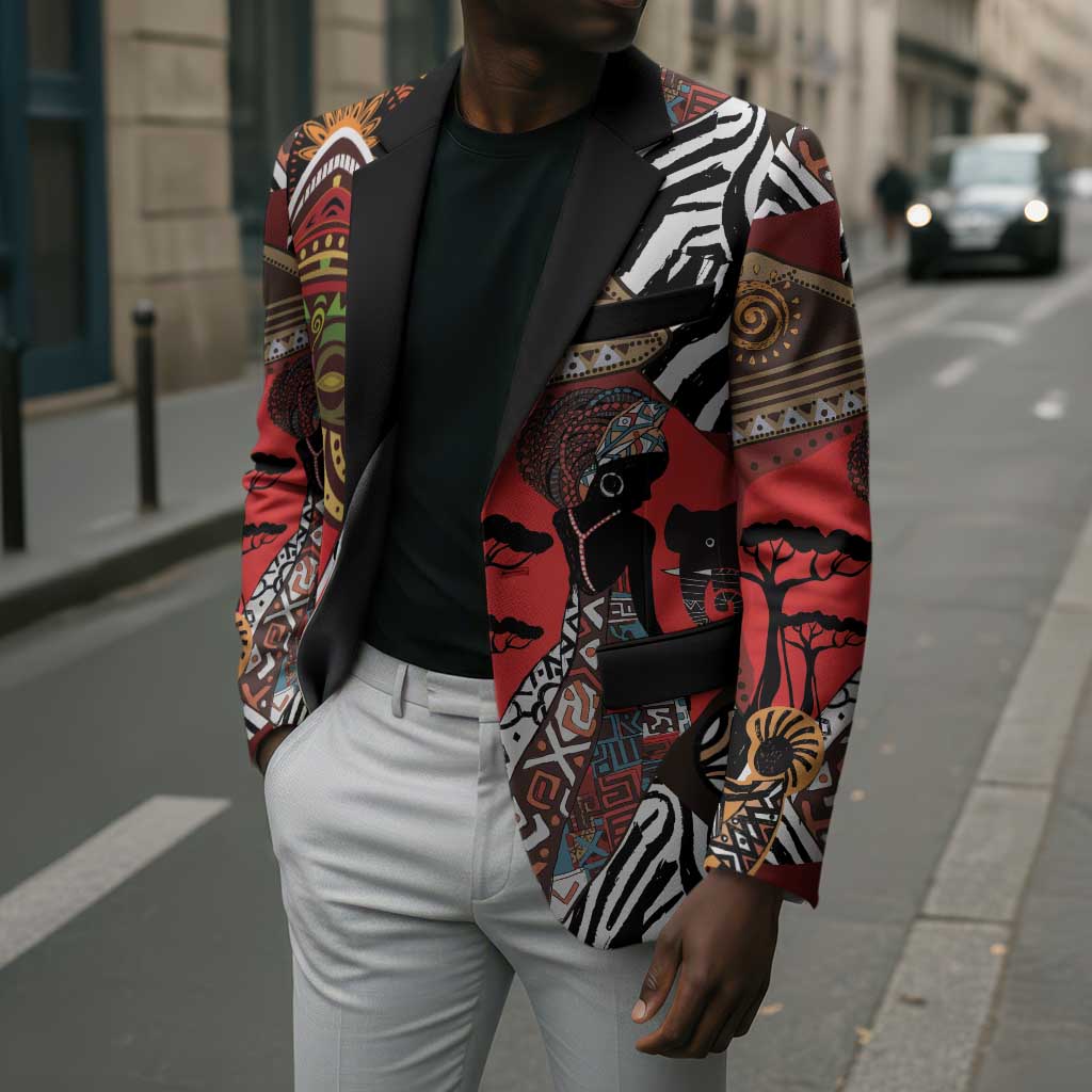 Beautiful African Women Ethnic Motifs Blazer