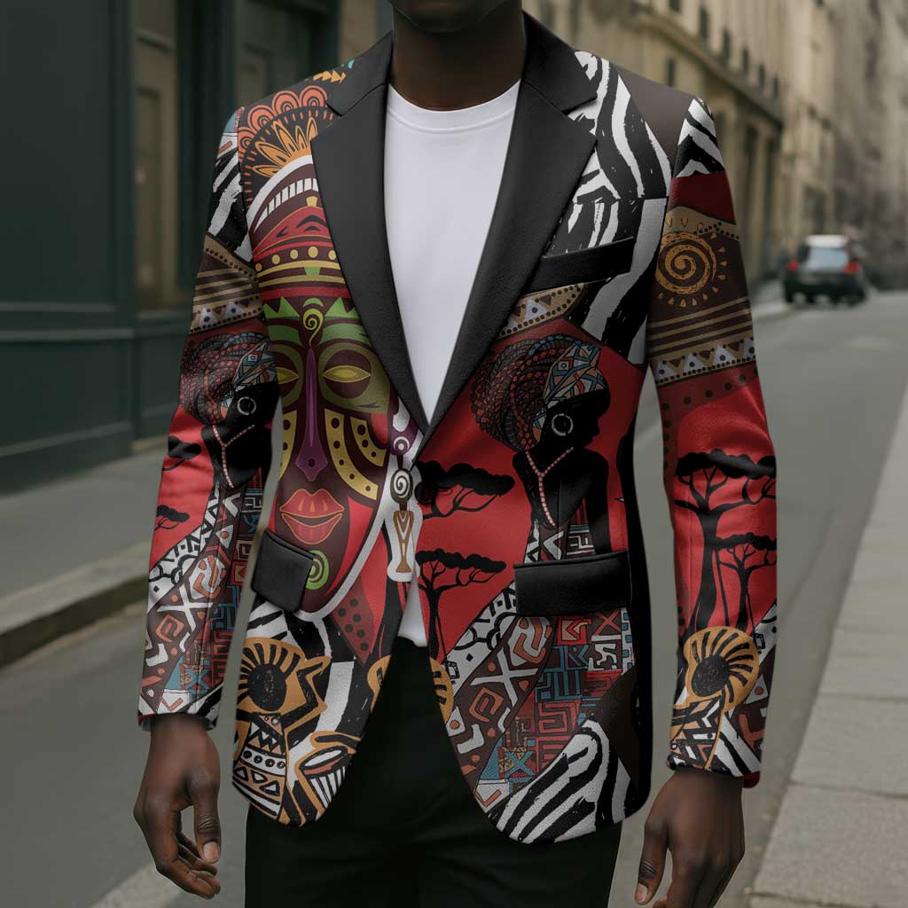 Beautiful African Women Ethnic Motifs Blazer