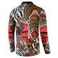 Beautiful African Women Ethnic Motifs Button Sweatshirt