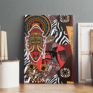 Beautiful African Women Ethnic Motifs Canvas Wall Art