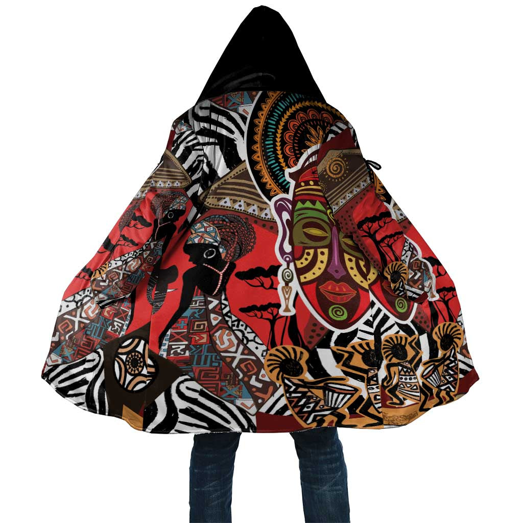 Beautiful African Women Ethnic Motifs Cloak