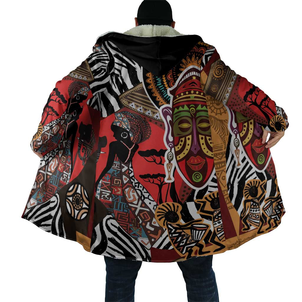 Beautiful African Women Ethnic Motifs Cloak