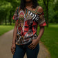 Beautiful African Women Ethnic Motifs Cross Shoulder Shirt