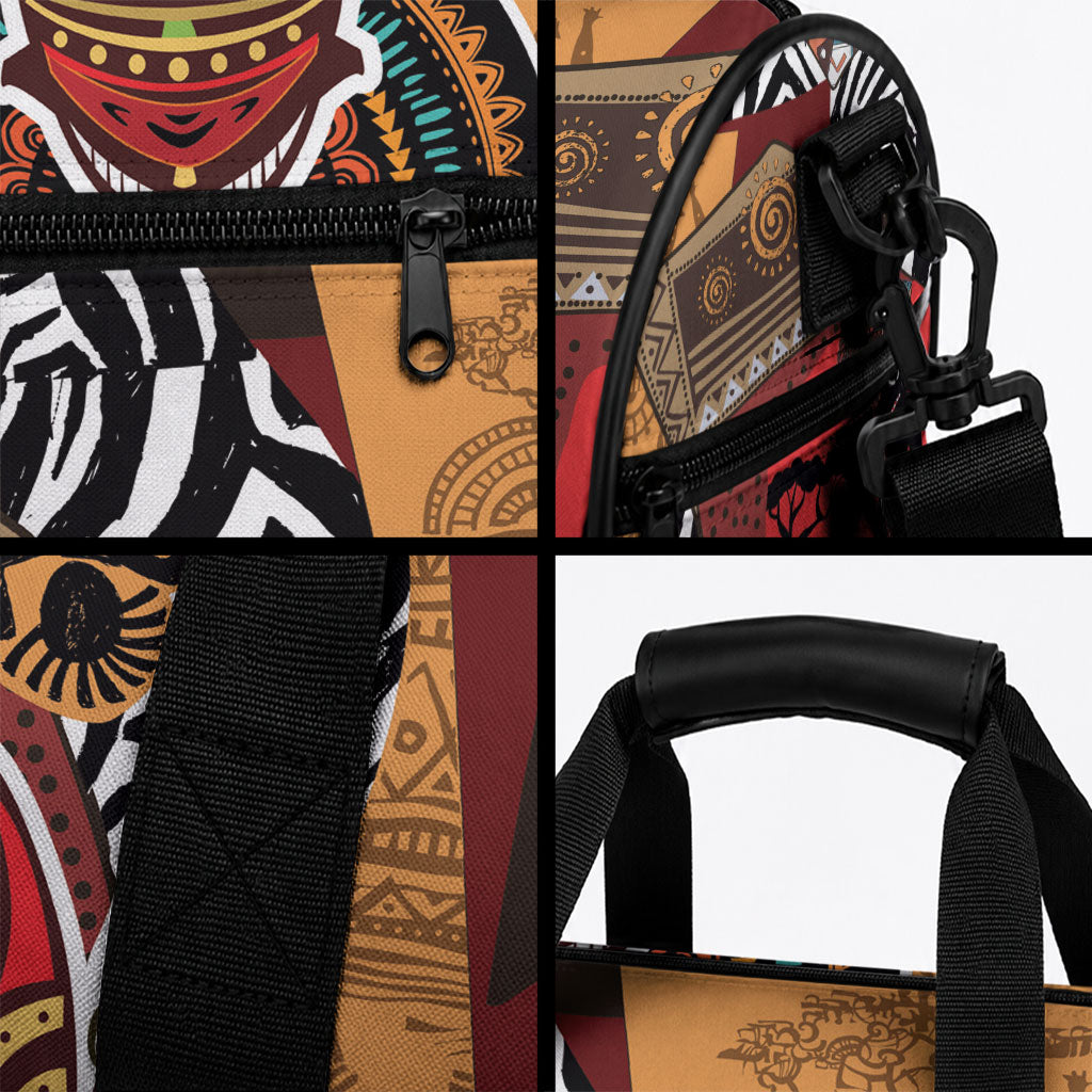 Beautiful African Women Ethnic Motifs Duffle Bag