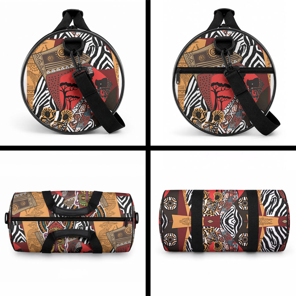 Beautiful African Women Ethnic Motifs Duffle Bag