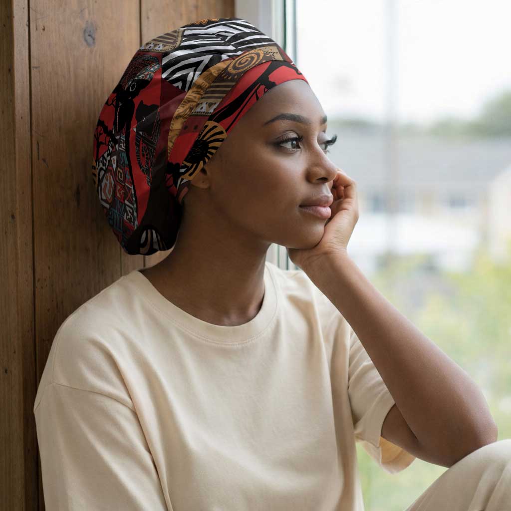 Beautiful African Women Ethnic Motifs Easy Headwrap