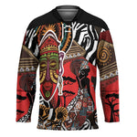 Beautiful African Women Ethnic Motifs Hockey Jersey