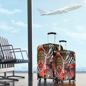 Beautiful African Women Ethnic Motifs Luggage Cover