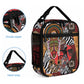 Beautiful African Women Ethnic Motifs Lunch Bag