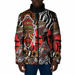 Beautiful African Women Ethnic Motifs Padded Jacket