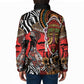 Beautiful African Women Ethnic Motifs Padded Jacket