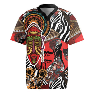 Beautiful African Women Ethnic Motifs Rugby Jersey