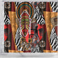 Beautiful African Women Ethnic Motifs Shower Curtain