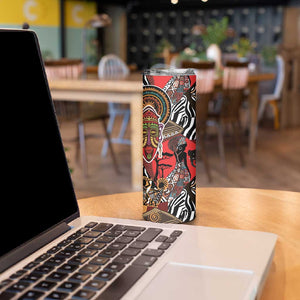 Beautiful African Women Ethnic Motifs Skinny Tumbler