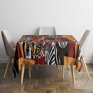 Beautiful African Women Ethnic Motifs Tablecloth