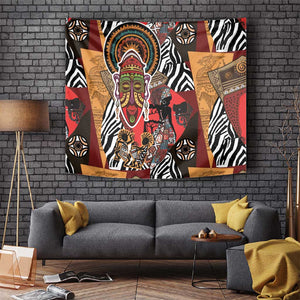 Beautiful African Women Ethnic Motifs Tapestry