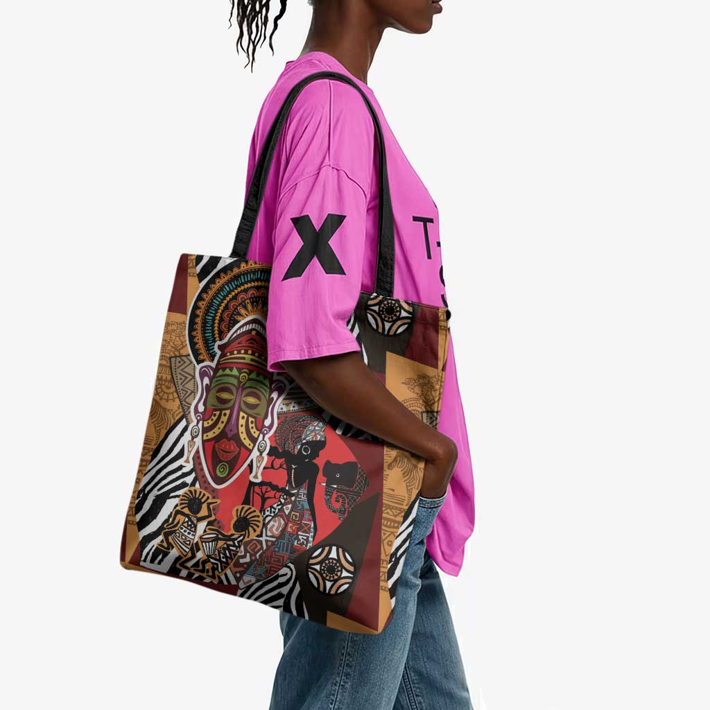 Beautiful African Women Ethnic Motifs Tote Bag