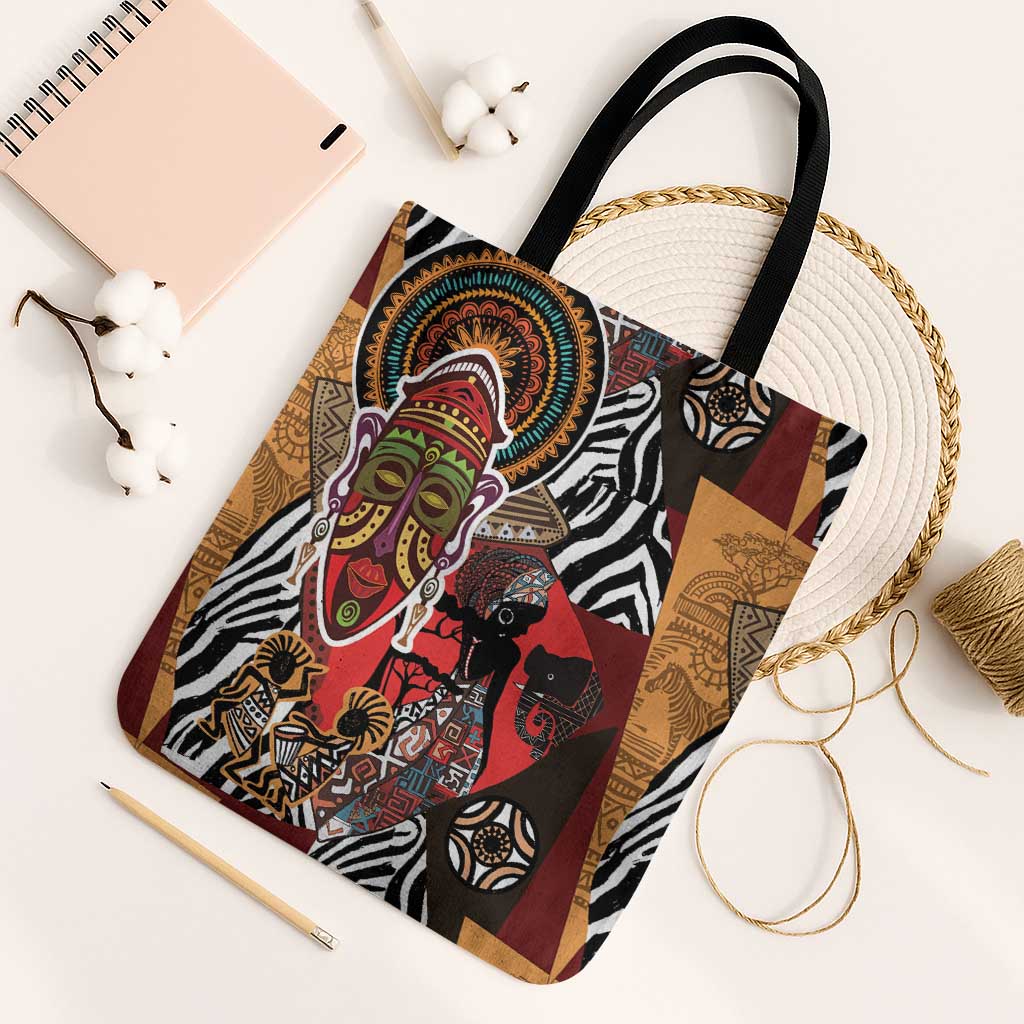 Beautiful African Women Ethnic Motifs Tote Bag