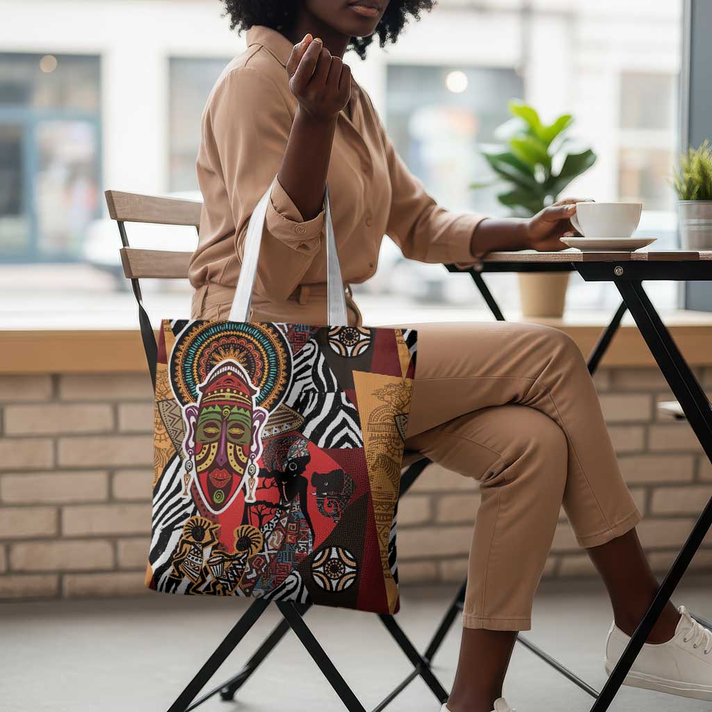 Beautiful African Women Ethnic Motifs Tote Bag