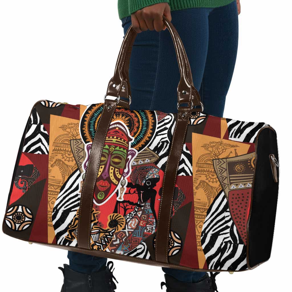 Beautiful African Women Ethnic Motifs Travel Bag