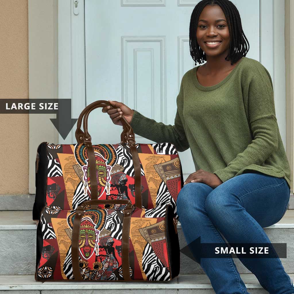 Beautiful African Women Ethnic Motifs Travel Bag