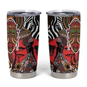 Beautiful African Women Ethnic Motifs Tumbler Cup