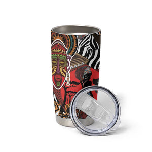 Beautiful African Women Ethnic Motifs Tumbler Cup