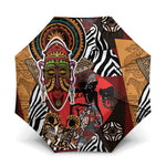 Beautiful African Women Ethnic Motifs Umbrella