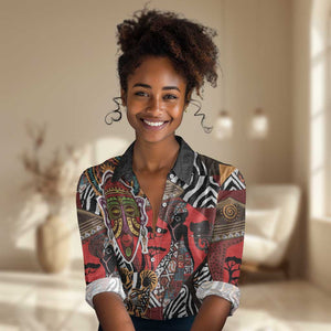 Beautiful African Women Ethnic Motifs Women Casual Shirt