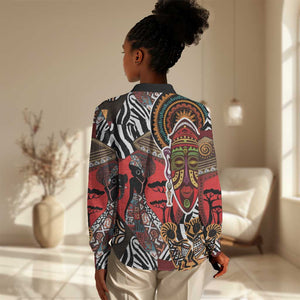 Beautiful African Women Ethnic Motifs Women Casual Shirt