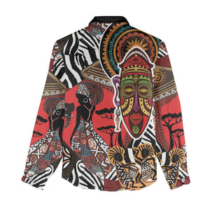 Beautiful African Women Ethnic Motifs Women Casual Shirt