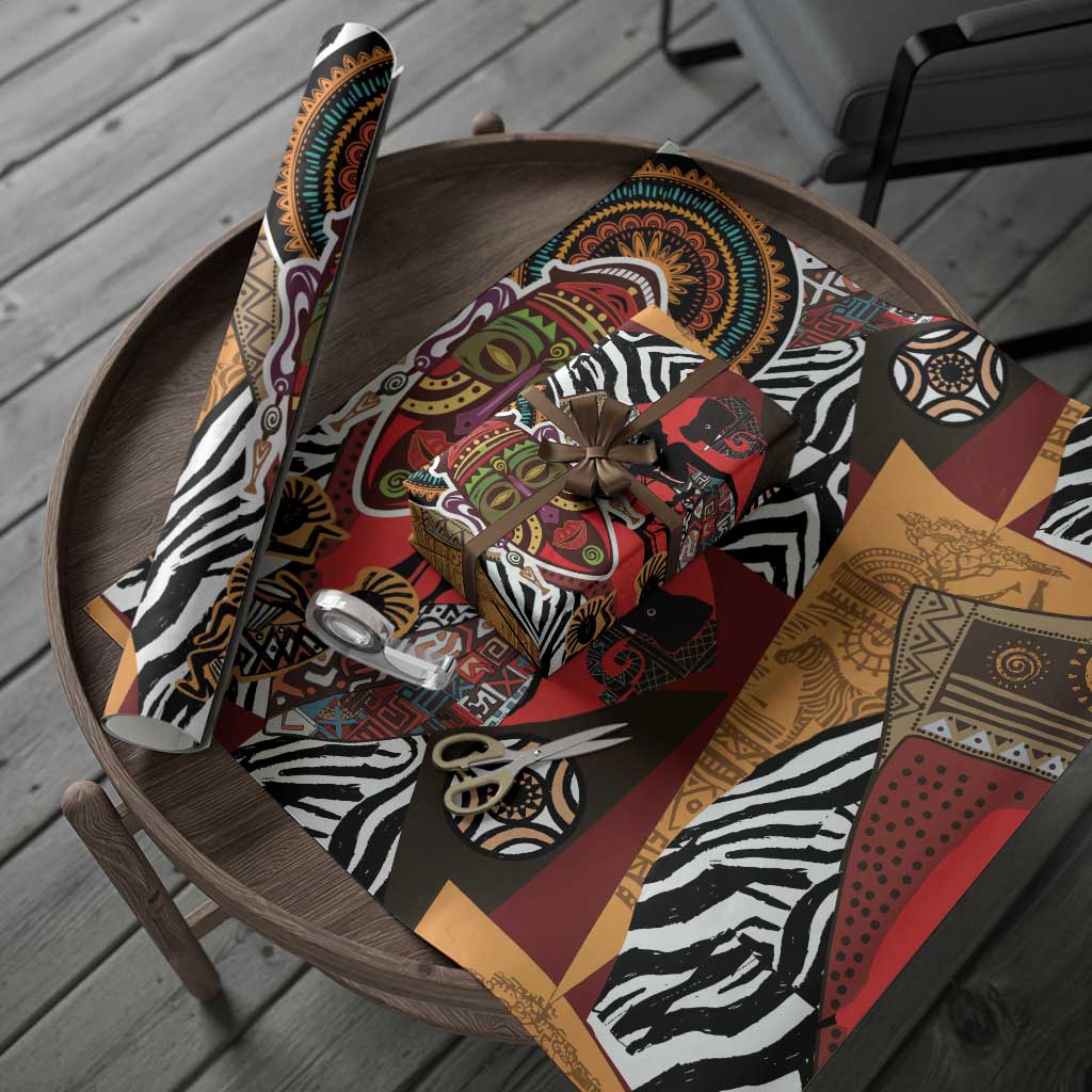 Beautiful African Women Ethnic Motifs Wrapping Paper - African Pride