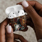 Beautiful Black Woman AirPods Case African Tribal Pattern