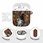 Beautiful Black Woman AirPods Case African Tribal Pattern