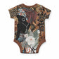 Beautiful Black Woman Baby Onesie African Tribal Pattern