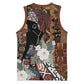 Beautiful Black Woman Basketball Jersey African Tribal Pattern LT9