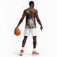 Beautiful Black Woman Basketball Jersey African Tribal Pattern LT9