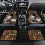 Beautiful Black Woman Car Mats African Tribal Pattern