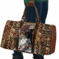 Beautiful Black Woman Travel Bag African Tribal Pattern